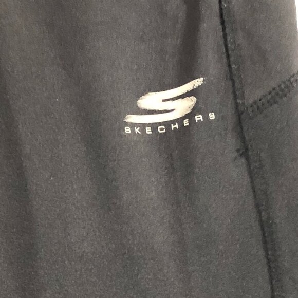 Skechers GoDri Performance Black Leggings NEW - Picture 2 of 8